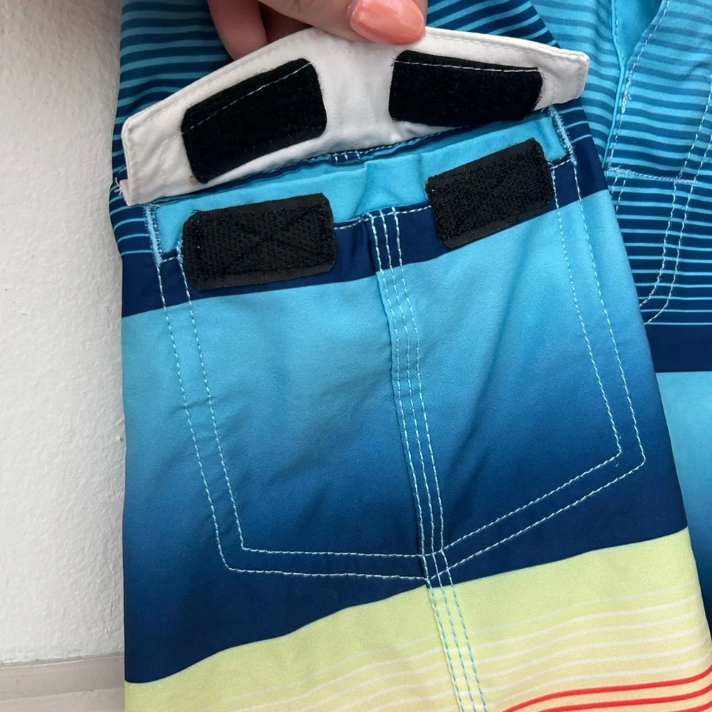 Rip Curl Boys Large Multicolor Kids Swim Trunks Shorts